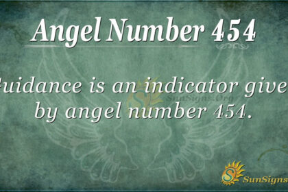 454 angel number