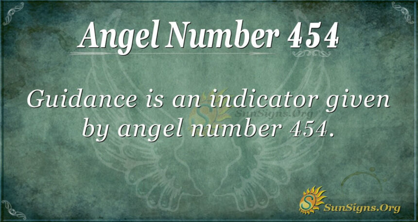 454 angel number