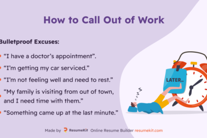 reasons to call out of work