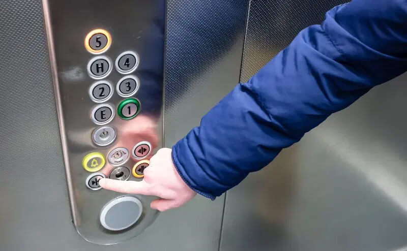 elevator buttons