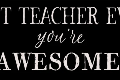 thing about the best teacher ever