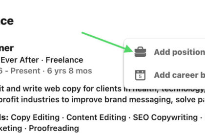 how to add promotion on linkedin