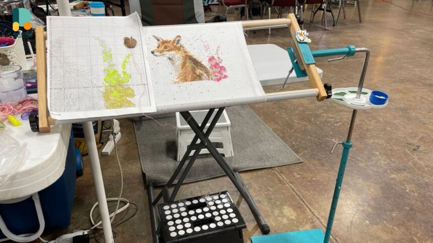 cross stitch stands