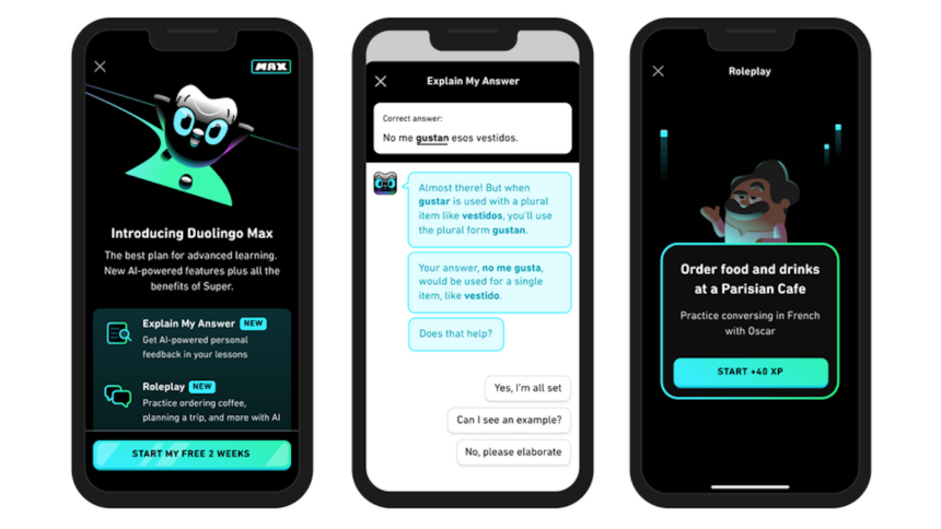 how much is duolingo max