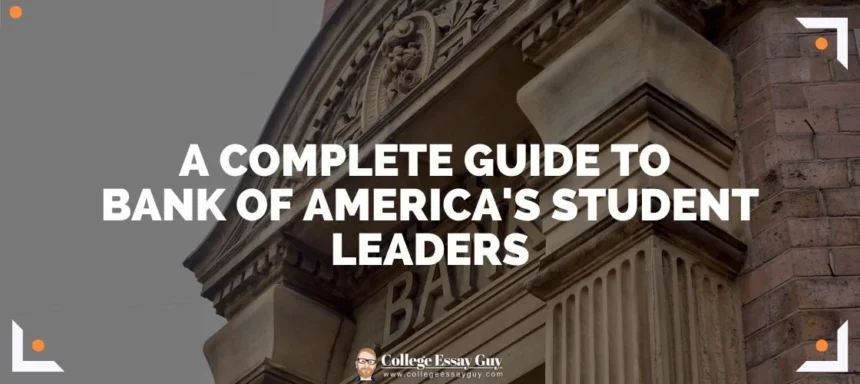 bank of america student leader program
